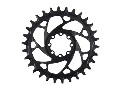 ALUGEAR Chainring round ELM Direct Mount | 1-speed narrow-wide SRAM MTB 8-hole | BOOST 32 Teeth silver