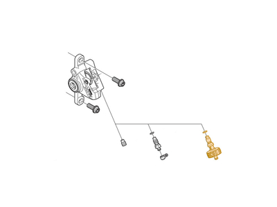 SHIMANO Adapter TL-BR52 mit Dichtung zum Entlften von...