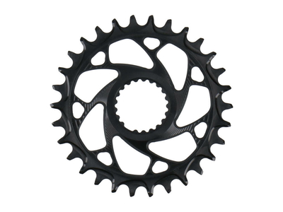ALUGEAR Chainring round ELM Direct Mount | 1-speed narrow-wide Shimano MTB 30 Teeth green