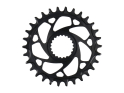 ALUGEAR Chainring round ELM Direct Mount | 1-speed narrow-wide Shimano MTB 34 Teeth silver