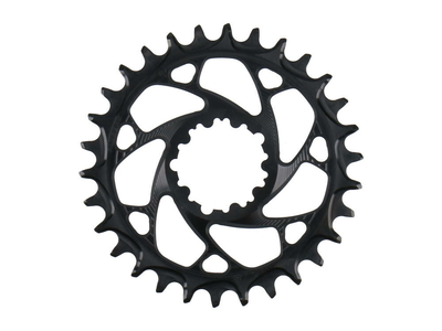 ALUGEAR Kettenblatt rund ELM Direct Mount | 1-fach narrow-wide SRAM MTB 3-Loch 26 Zähne schwarz