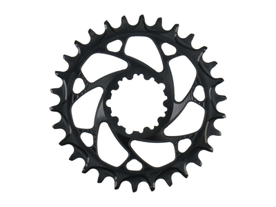 ALUGEAR Chainring round ELM Direct Mount | 1-speed narrow-wide SRAM MTB 3-hole 26 Teeth red