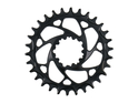 ALUGEAR Chainring round ELM Direct Mount | 1-speed narrow-wide SRAM MTB 3-hole 34 Teeth red