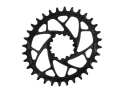 ALUGEAR Chainring oval ELM Direct Mount | 1-speed narrow-wide SRAM MTB 3-hole 36 Teeth green