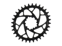 ALUGEAR Chainring oval ELM Direct Mount | 1-speed narrow-wide SRAM MTB 3-hole 38 Teeth red