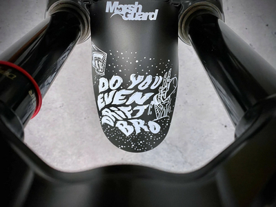 DYEDBRO x Marsh Guard Fender front