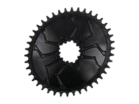 ALUGEAR Chainring Aero oval Direct Mount | 1-speed...
