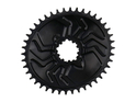 ALUGEAR Chainring Aero oval Direct Mount | 1-speed narrow-wide SRAM 3-hole Road/CX/Gravel