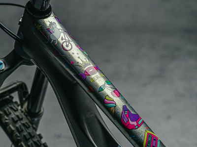DYEDBRO Frame Protection Set matte | colorful