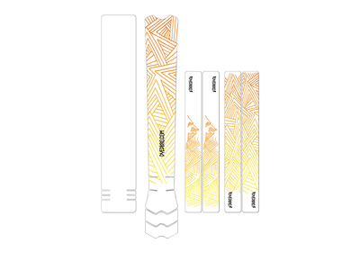 DYEDBRO Frame Protection Set matte | colorful Stay Free