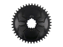 ALUGEAR Kettenblatt Aero rund Direct Mount | 1-fach narrow-wide SRAM 3-Loch Road/CX/Gravel 40 Zähne schwarz