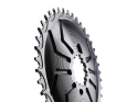 ALUGEAR Kettenblatt Aero rund Direct Mount | 1-fach narrow-wide SRAM 3-Loch Road/CX/Gravel 44 Zähne schwarz