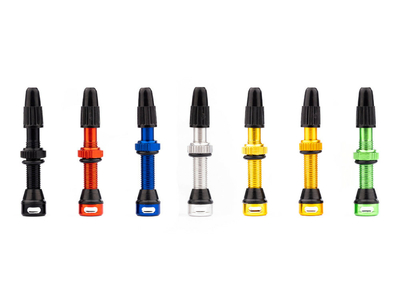TUNE Tubeless Ventil Set 44 mm | 1 Paar rot
