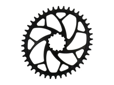 ALUGEAR Kettenblatt oval ELM Direct Mount | 1-fach narrow-wide SRAM 3-Loch Road/CX/Gravel 42 Zähne orange