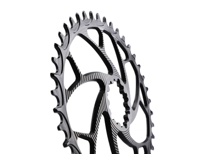 ALUGEAR Kettenblatt oval ELM Direct Mount | 1-fach narrow-wide SRAM 3-Loch Road/CX/Gravel 52 Zhne blau
