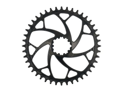 ALUGEAR Kettenblatt rund ELM Direct Mount | 1-fach narrow-wide SRAM 3-Loch Road/CX/Gravel 48 Zähne schwarz