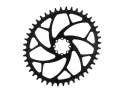 ALUGEAR Kettenblatt oval ELM Direct Mount | 1-fach narrow-wide SRAM 8-Loch Road/CX/Gravel 40 Zähne silber