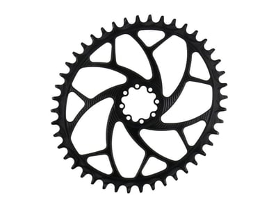 ALUGEAR Kettenblatt oval ELM Direct Mount | 1-fach narrow-wide SRAM 8-Loch Road/CX/Gravel 44 Zähne grün