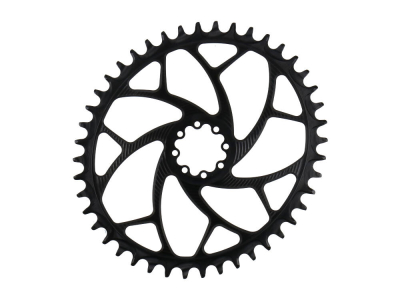 ALUGEAR Kettenblatt oval ELM Direct Mount | 1-fach narrow-wide SRAM 8-Loch Road/CX/Gravel 52 Zähne silber