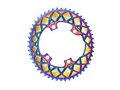 ABSOLUTE BLACK Chainring Road oval Premium 2-speed BCD...