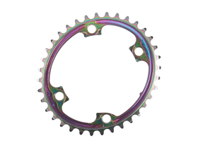 ABSOLUTE BLACK Chainring Road oval Premium 2-speed BCD...