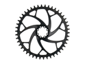 ALUGEAR chainring round ELM Direct Mount | 1x narrow-wide SRAM 8-hole Road/CX/Gravel 52 teeth | silver