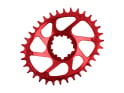 CRUEL COMPONENTS Kettenblatt oval Vo Direct Mount 6 mm Offset für SRAM Kurbeln | rot 32 Zähne
