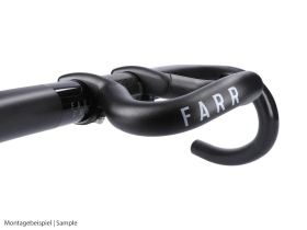 RIDE FARR Bar Extensions Aero Bolt-On Aluminum | black matte