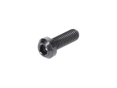 Titanschraube M5x15 mit Fase schwarz