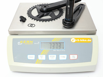 SRAM Rival 1 DUB Wide AXS Quarq Powermeter Crank Road 1-speed 40 Teeth 172,5 mm