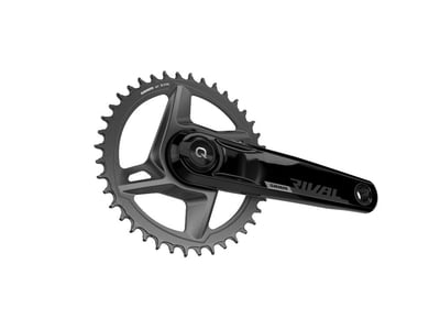 SRAM Rival 1 DUB Wide AXS Quarq Powermeter Kurbel Road 1-fach 40 Zhne 172,5 mm