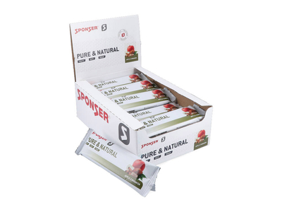 SPONSER Energy Bar Pure & Natural Apple-Cinnamon | 25...