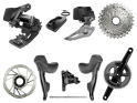 SRAM Rival eTap AXS Road Disc HRD Flat Mount Rennrad Gruppe 2x12 | 46-33 Zähne