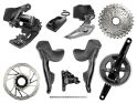 SRAM Rival eTap AXS Road Disc HRD Flat Mount Road Group 2x12 | 46-33 Teeth 170 mm 10 - 36 Teeth without Rotors without Bottom Bracket