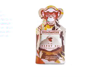 CHIMPANZEE Bio Energiegel Chocolate - mit Koffein | 35g Beutel