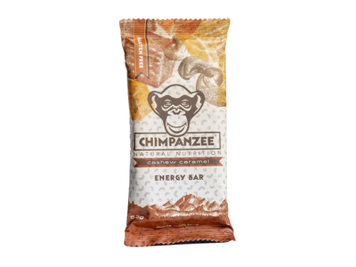 CHIMPANZEE Energie Riegel Natural Cashew Caramel | 55g...