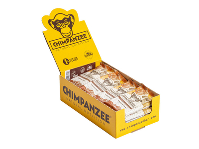 CHIMPANZEE Energy Bar Natural Cashew Caramel | 20 Bars Box