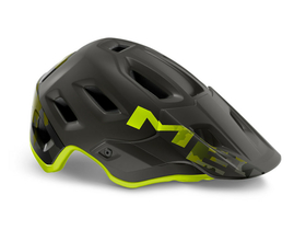 MET Fahrradhelm Roam MIPS Camo/lime green matt