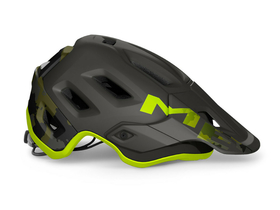 MET Bike Helmet Roam MIPS Camo/lime green matte