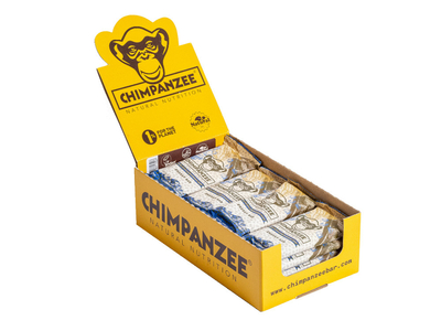 CHIMPANZEE Energy Bar Natural Chocolate & Sea Salt | 20 Bars Box