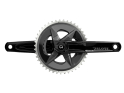 SRAM Rival eTap AXS Wide Road Disc HRD Flat Mount Rennrad Gruppe 2x12 | Quarq Powermeter Kurbel | 43-30 Zähne 172,5 mm 10 - 30 Zähne ohne Bremsscheiben ohne Innenlager