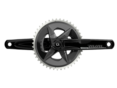 SRAM Rival eTap AXS Wide Road Disc HRD Flat Mount Road Group 2x12 | Quarq Powermeter Crank | 43-30 Teeth 175 mm 10 - 36 Teeth Paceline Rotor 160 mm | Center Lock (front and rear) without Bottom Bracket