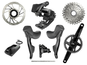 SRAM Rival 1 eTap AXS Wide Road Disc HRD Flat Mount...