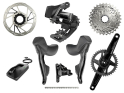 SRAM Rival 1 eTap AXS Wide Road Disc HRD Flat Mount Road Group 1x12 | 40 Teeth 170 mm 10 - 30 Teeth without Disc Brake Rotors without Bottom Bracket