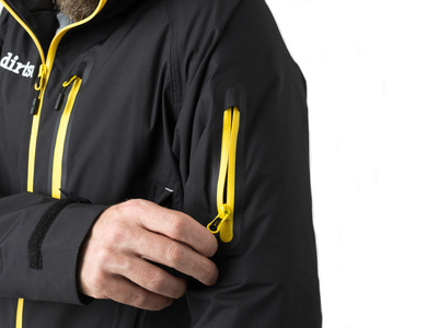 DIRTLEJ DirtSuit Pro Edition | schwarz/gelb S