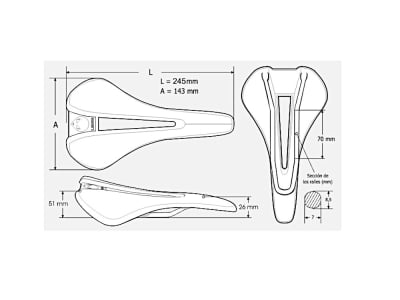 SAEVID Saddle Alien Short Carbon