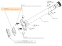 FOX Saddle Clamp for Seatpost Transfer 2021 - 2022 | Lower Part