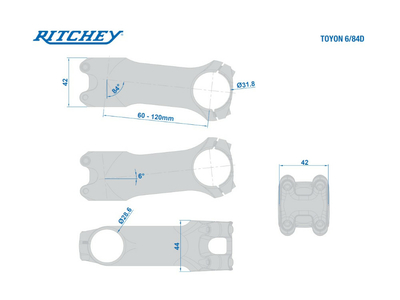 RITCHEY Vorbau WCS Toyon matt schwarz 6