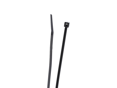 Kabelbinder Nylon 200 Stück - 200 Mm Lang, 3,6 Mm Breit, Schwarz, UV-beständig, Bis 22 Kg Zugfestigkeit