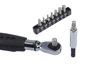 PRO Torque Wrench Team Digital 1-20 Nm incl. Bit set